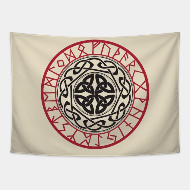 Celtic Runes and Knots Tapestry by Creation247