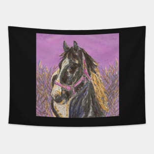 Horse with the Golden Mane Tapestry