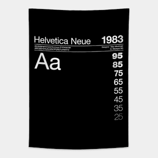 Helvetica Neue Typeface Graphic Design 1983 Tapestry