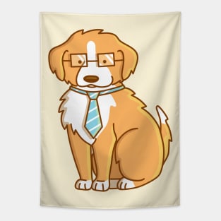 Business Puppy Tapestry