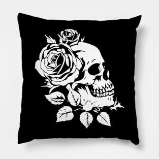 skull tattoo design Pillow