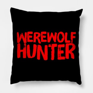 Werewolf Hunter Monster Bloodborne Hunter Pillow