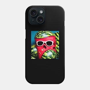 Skate Watermelon Wearing Sunglasses Phone Case