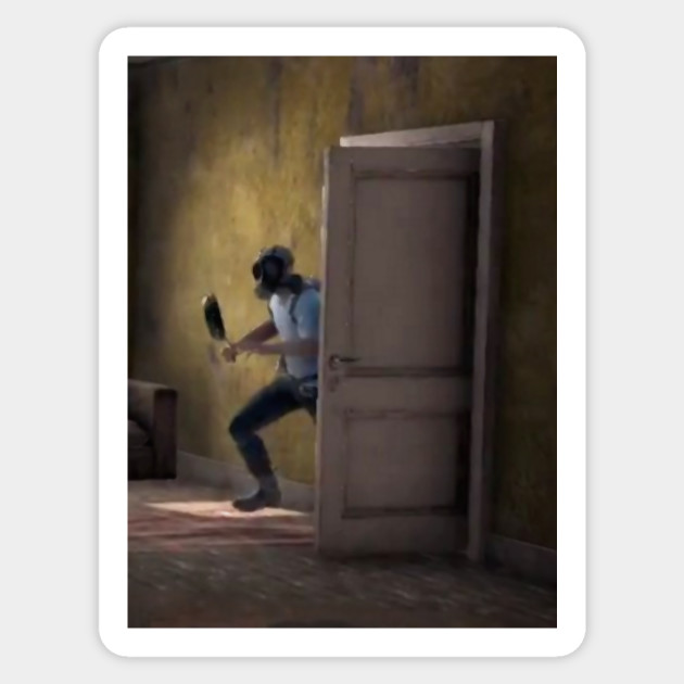 Pubg Painting Pubg Sticker Teepublic