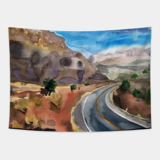 Road to the Canyon Tapestry