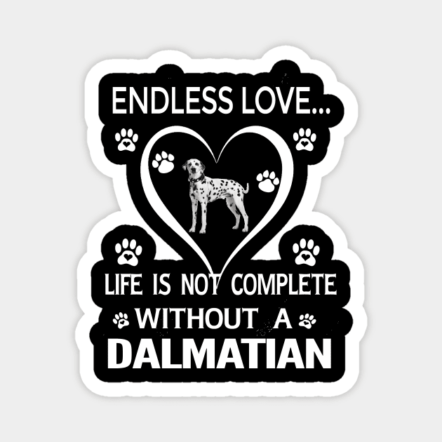 Dalmatian Lovers Magnet by bienvaem