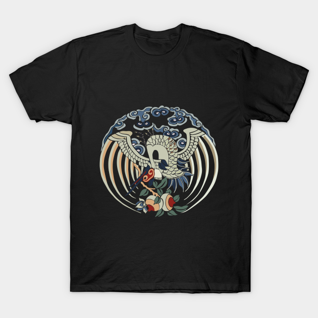 Discover The graceful Chinese crane - Chinese - T-Shirt