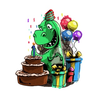 Dinosaur Birthday 1 Year Old - 1st Bday T-Shirt