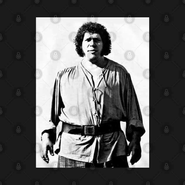 Andre the giant by ANDREANUS