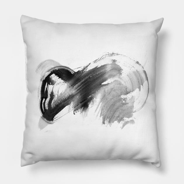 Endless chaos of forces Pillow by InkyFloy