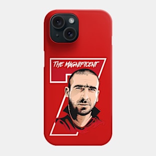 Mancs Gone Mad - Eric Cantona - THE MAGNIFICENT 7 Phone Case