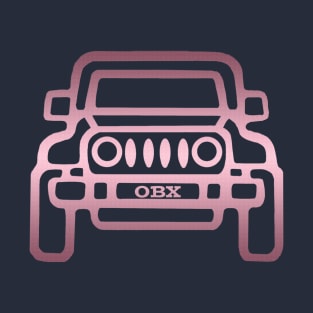 OBX 4x4 Pink Front Profile T-Shirt