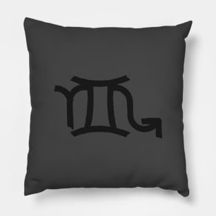 Scorpio and Gemini Double Zodiac Horoscope Signs Pillow