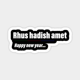 happy new year Magnet