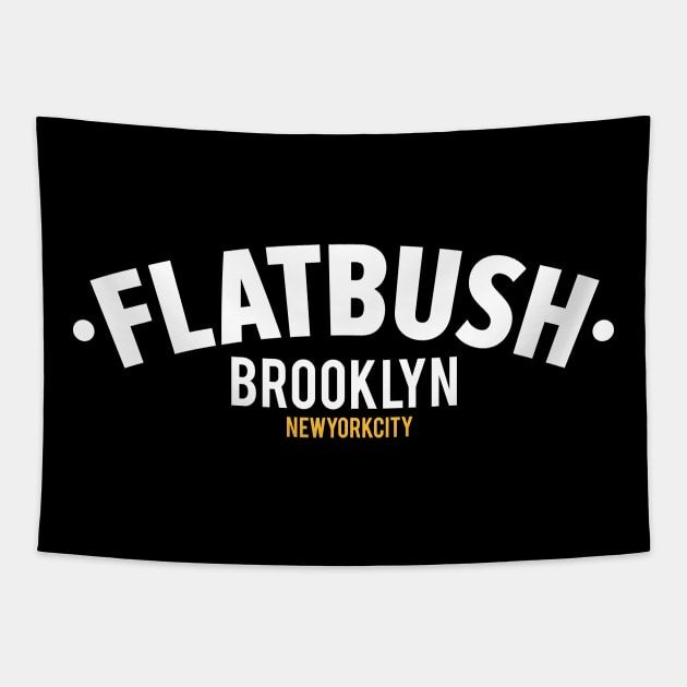 Flatbush Brooklyn - Where Culture and Rhythm Collide Tapestry by Boogosh