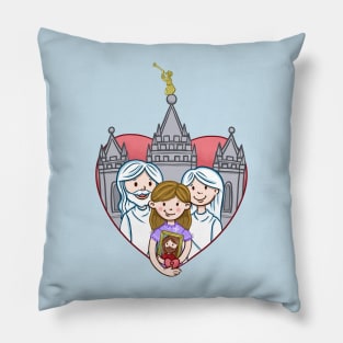 Heavenly Parents Pillow