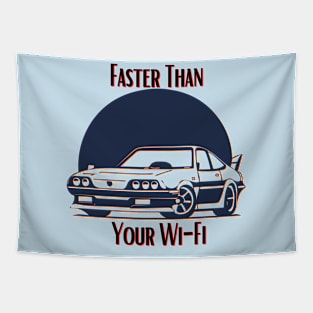 Faster Than Your Wi-Fi Tapestry