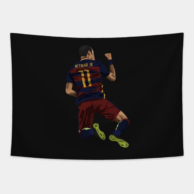 Neymar Tapestry by siddick49