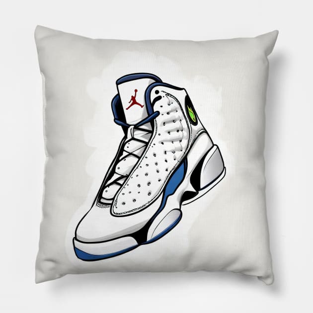 AJ XIII Pillow by Buff Geeks Art