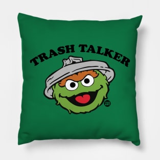 trash talker Pillow