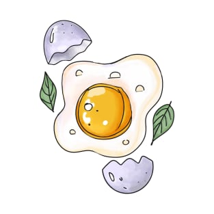 Egg with Eggshell T-Shirt