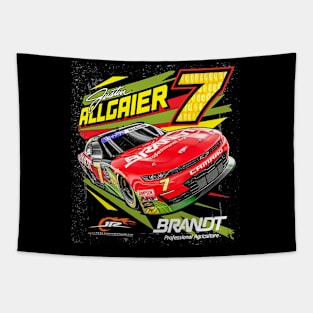 Justin Allgaier Charcoal Car Tapestry