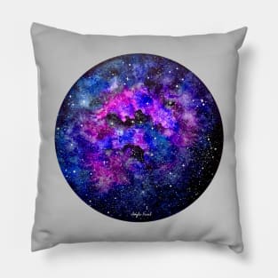 Purple Galaxy Pillow