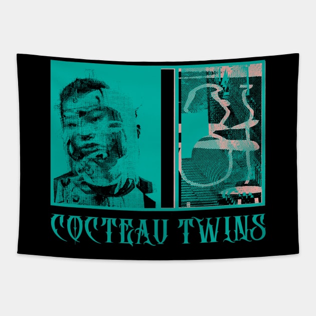 Cocteau Twins / 80s Styled Aesthetic Artwork Tapestry by unknown_pleasures