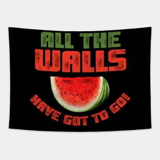 support palestinians - All the walls have got to go Tapestry