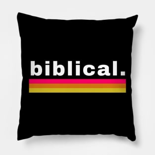 Biblical. Pillow