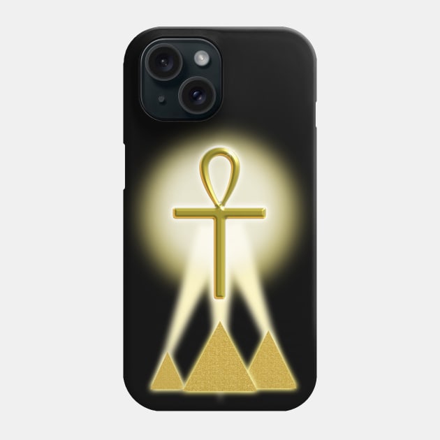 Egyptian Magic - Ra the Eternal Sun God Phone Case by MettaArtUK