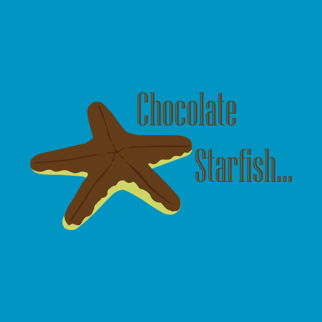 Chocolate Starfish Starfish TShirt TeePublic