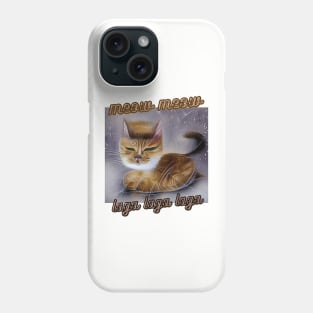 meow cat Phone Case