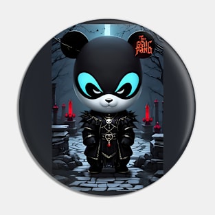 Cute naughty gothic panda Pin