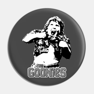 Classic Chunk The Goonies Pin