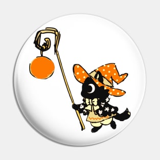 Cute Cat Halloween Costume Pin