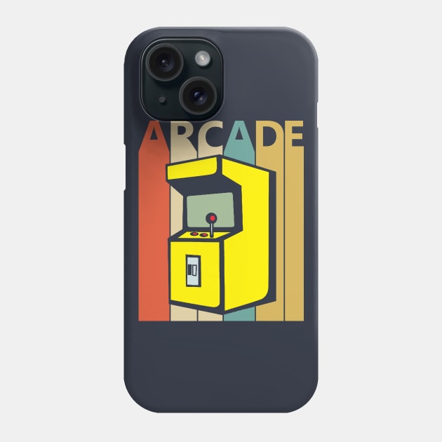 Vintage Retro Game Arcade Machine Phone Case by GWENT