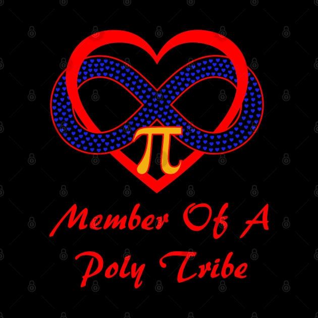 Polyamory Infinity Heart Poly Tribe by Mindseye222