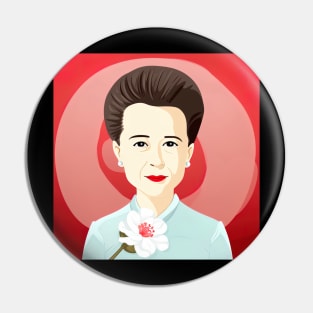 Simone de Beauvoir Pin