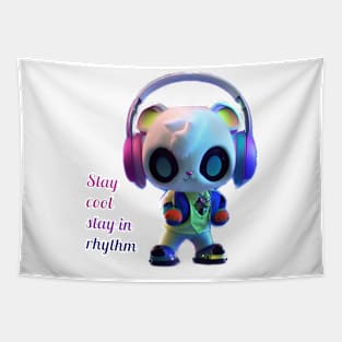 Stay cool stay in rhythm Tapestry