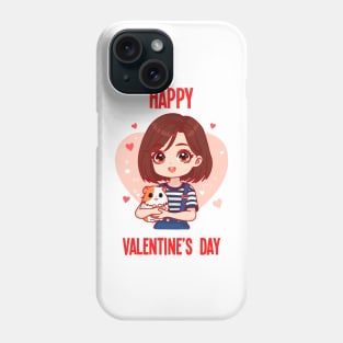 happy valentines day Phone Case