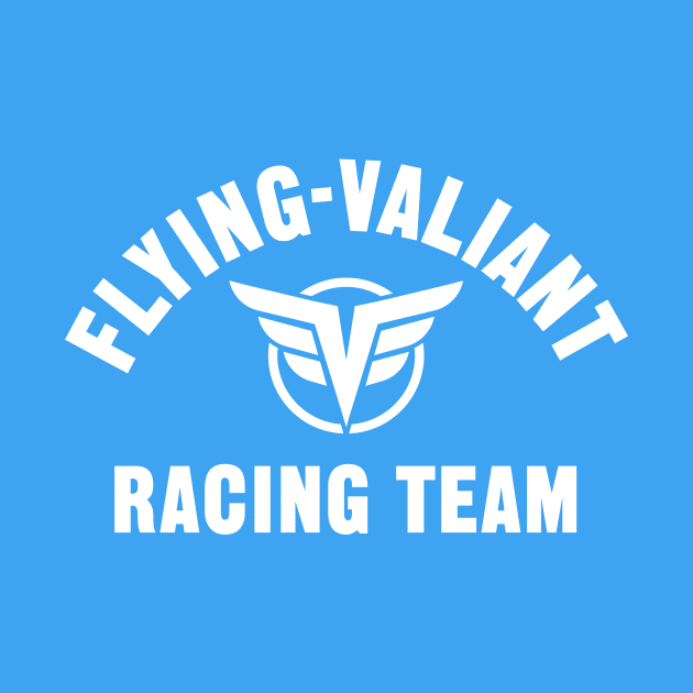 The Flying Valiant Racing Team - White Design by jepegdesign