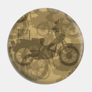 Postie Bike Camo in Desert Tan Pin