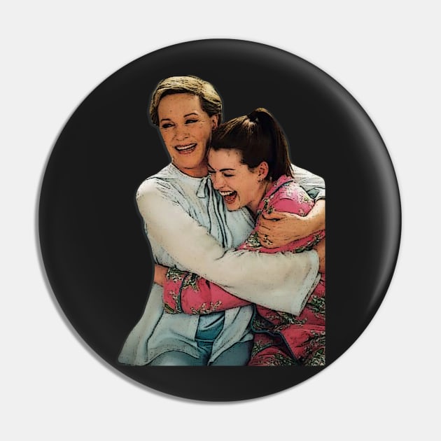 Princess Diaries Hug Pin by baranskini