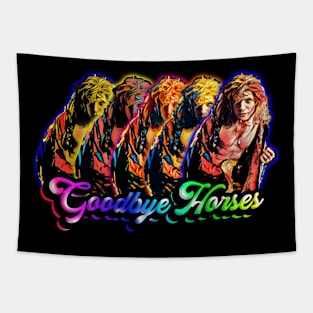 Goodbye Horses Tribute T-Shirt - Buffalo Bill's Dance Edition Tapestry