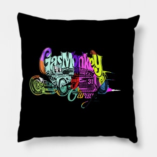 Gas monkey - Wpap Vintage Pillow