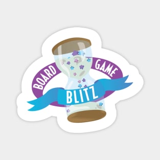 Board Game Blitz Logo Magnet