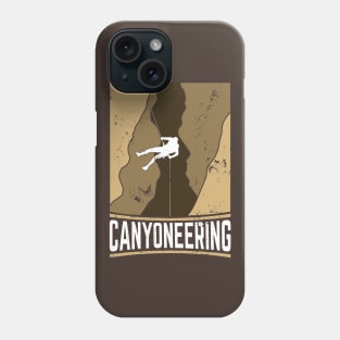 Canyoneering Rappeller Phone Case