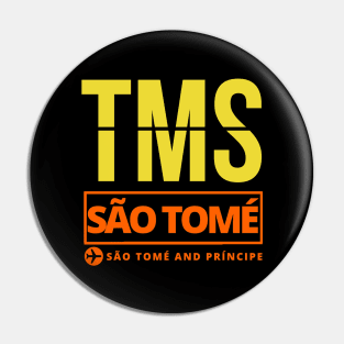 TMS - São Tomé airport code Pin