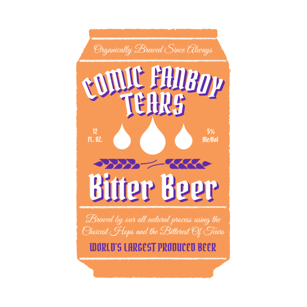 Comic Fanboy Tears Bitter Beer - Can by FangirlFuel